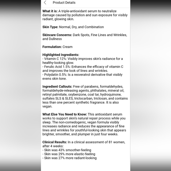 It cosmetics beauty sleep serum - Picture 2 of 2